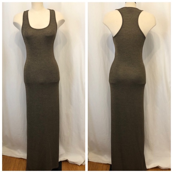 QED London Dresses & Skirts - QED London racerback maxi dress. Size S.